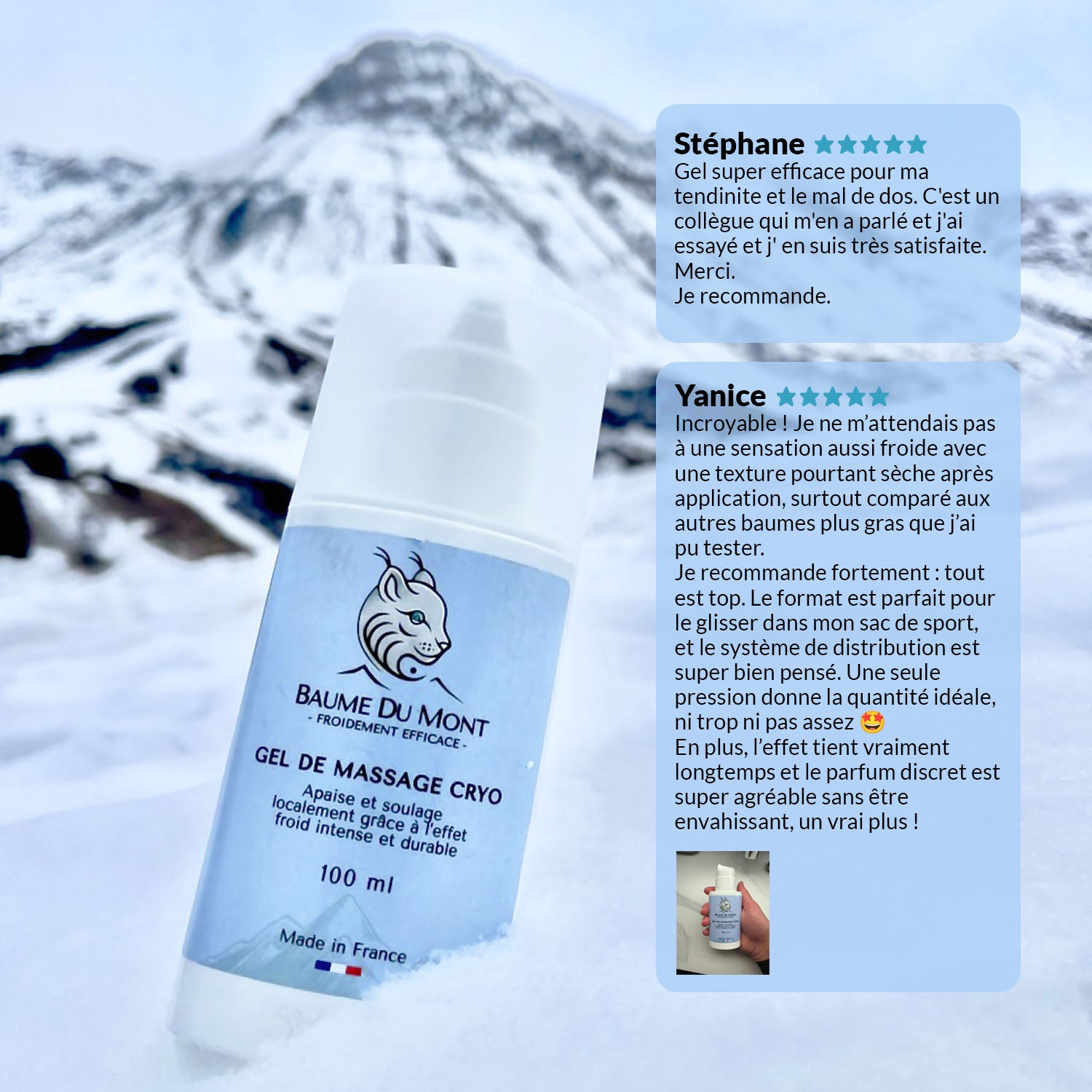 Gel Cryo Froid et Efficace