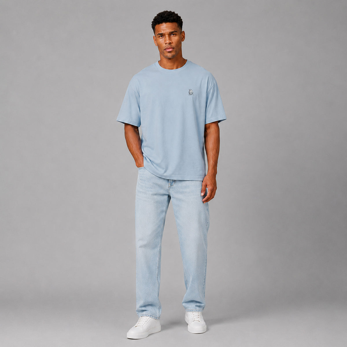 T-shirt Ice Performance Bleu